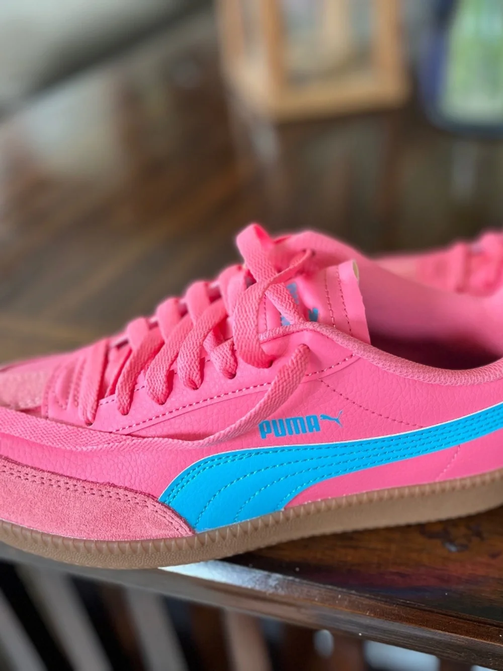 Pink Puma Shoes